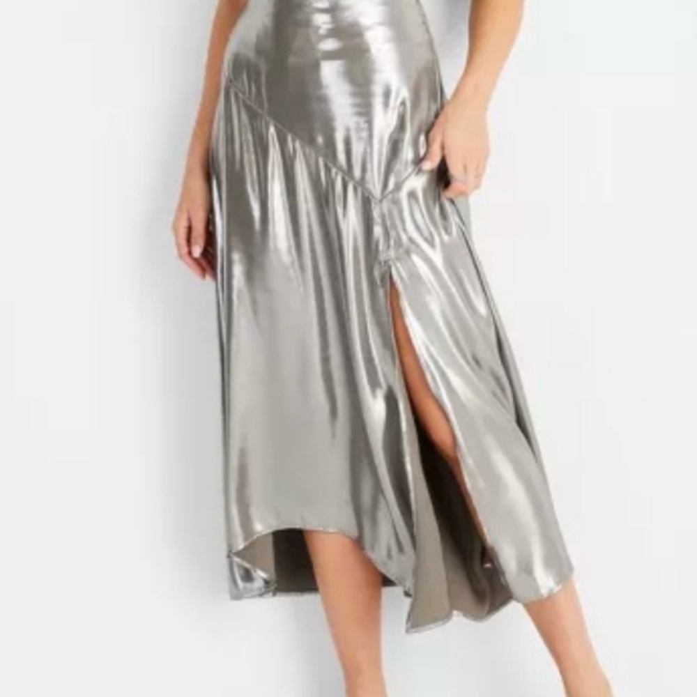 Future collective Silver Skirt